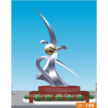 2016 New Product Of Modern Stainless Steel Sculpture For Garden&outdoor